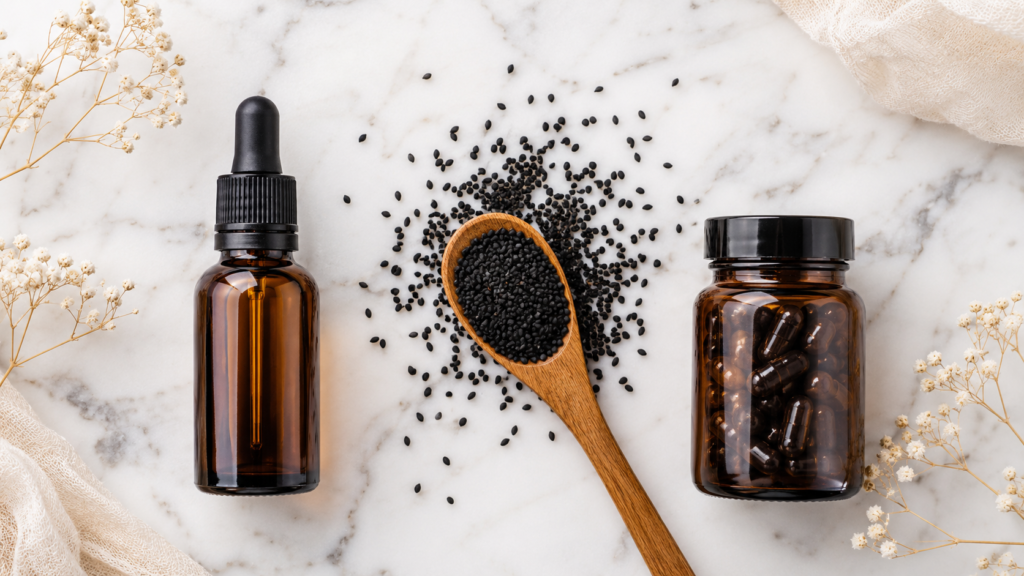 gélules de nigelle ou huile quelle forme choisir comparatif